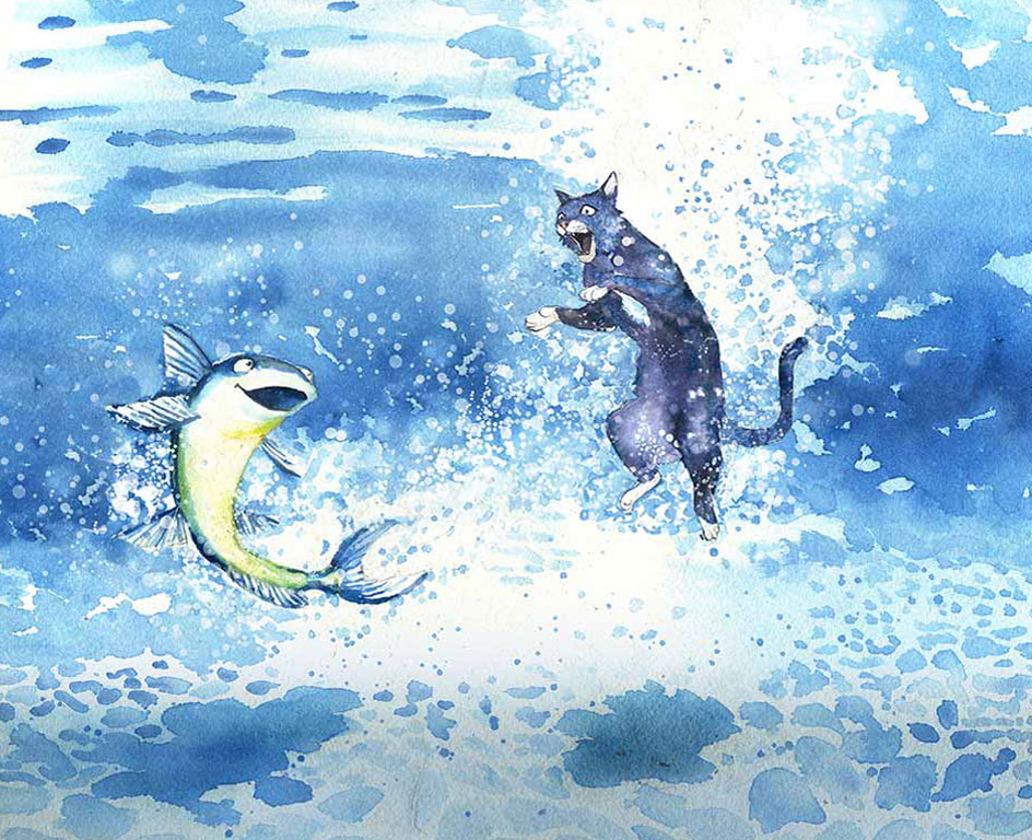 Tuk-and-the-water Story Our Cloud 云 (Yun) bupabopi Illustration by Jason Pym
